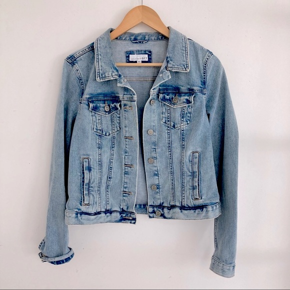 LOFT Light Denim Jacket - Picture 2 of 8